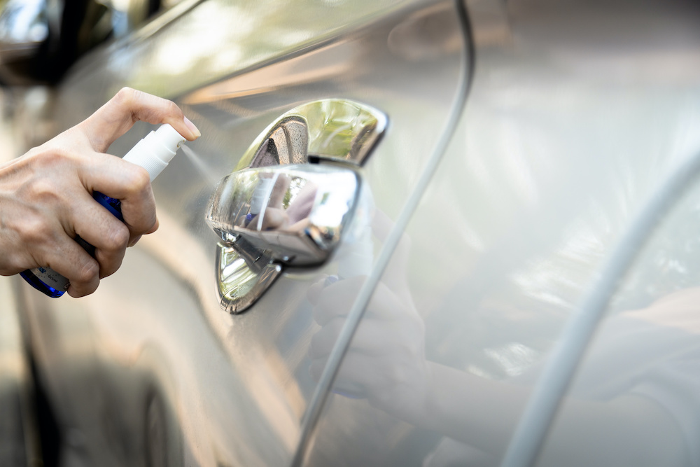 DIY Hand Sanitizer to Keep in Your Vehicle